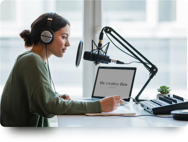 AI Voice Generator for podcast